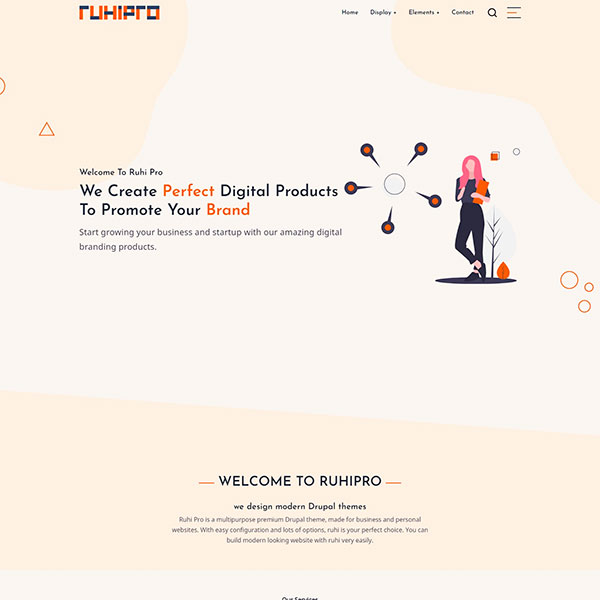 Ruhipro Drupal Theme